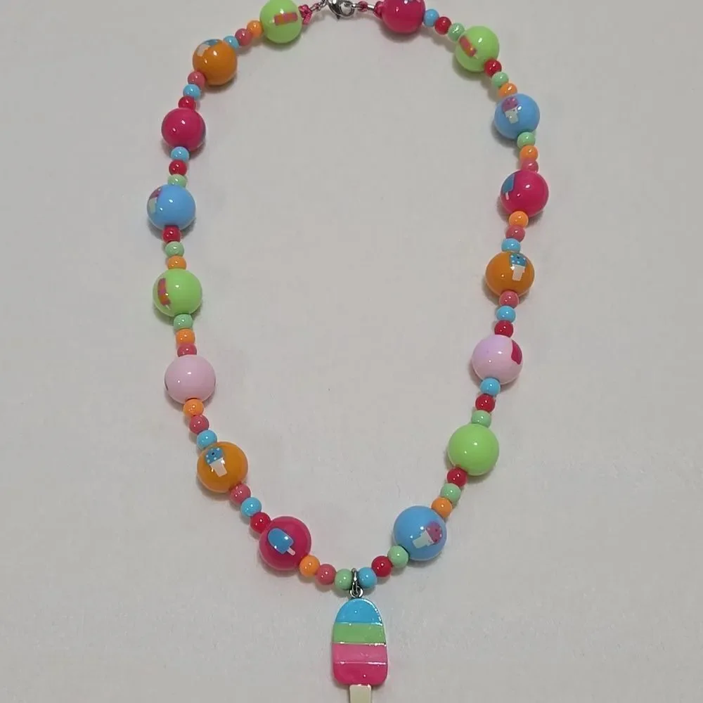 Colorful Popsicle Necklace